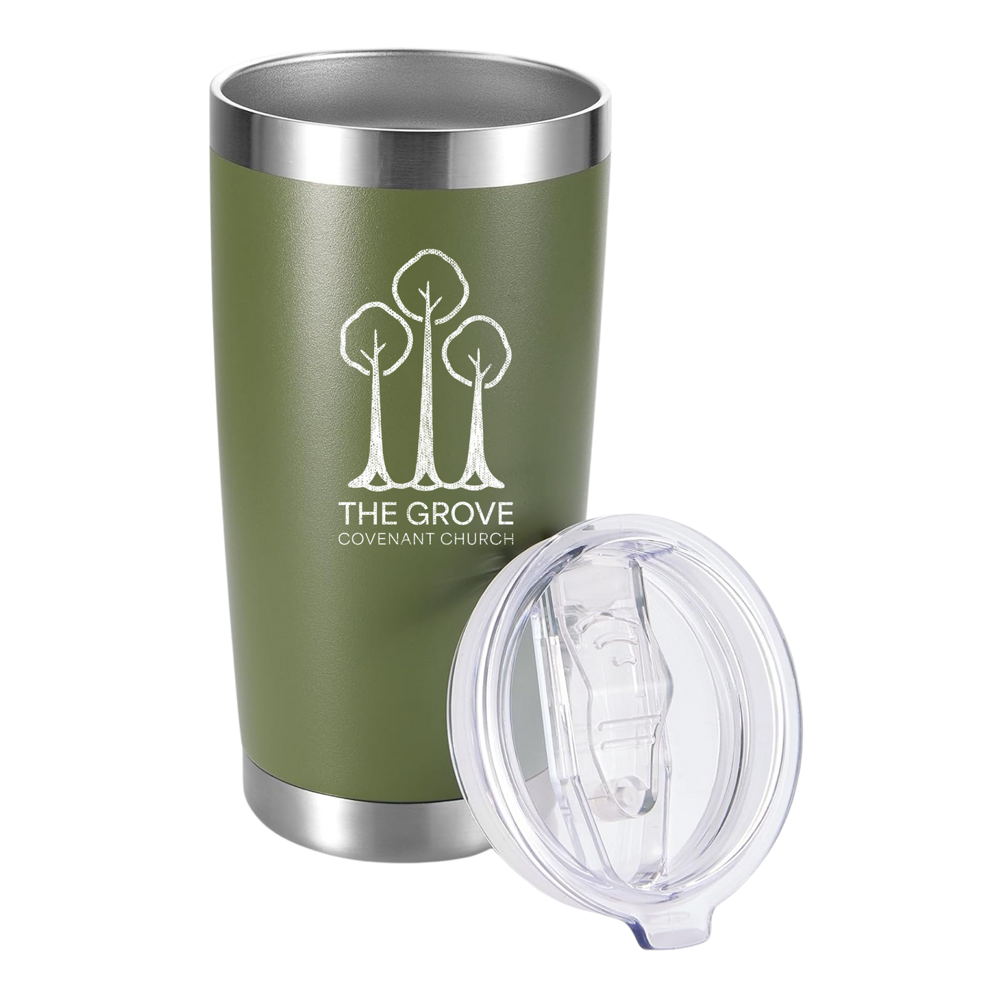 The Grove Covenant Church 20oz Insulated Tumbler – Rooted Collection