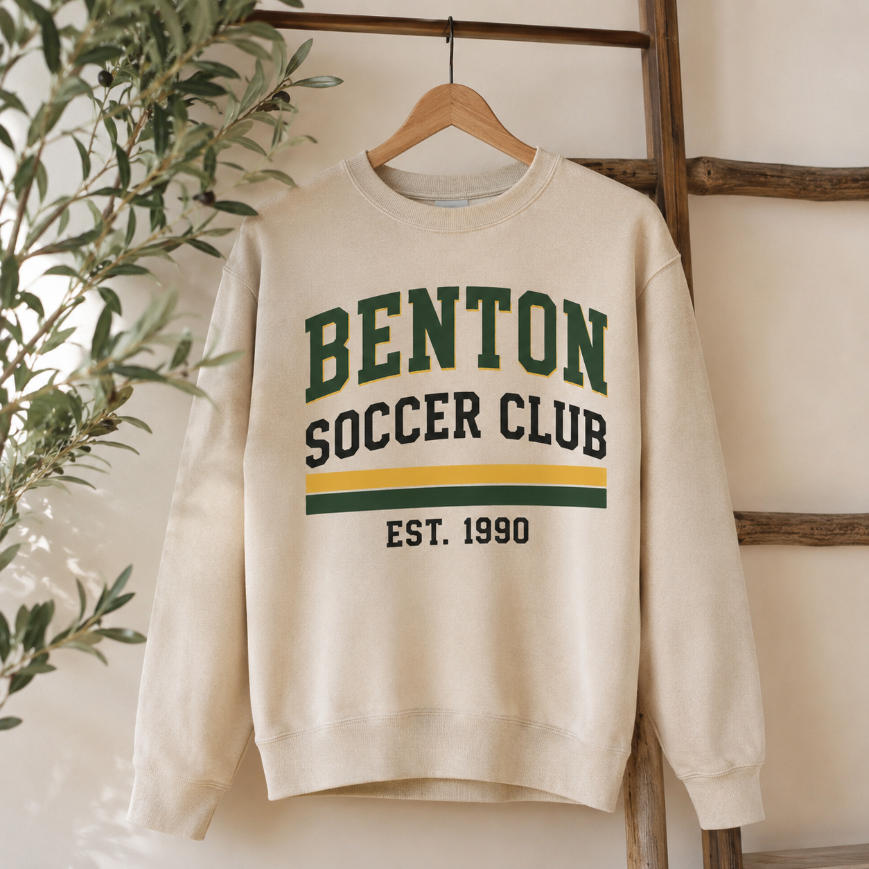 Benton Soccer Club Collegiate Crewneck