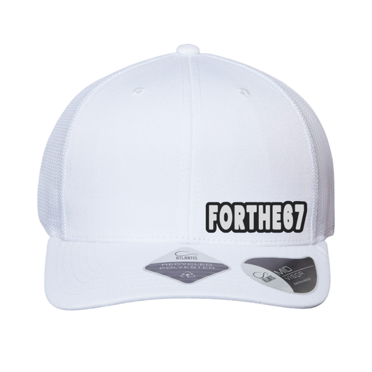 FORTHE67 Trucker Hat (White)
