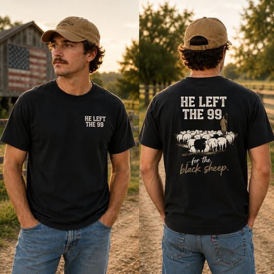 He Left The 99 Comfort Colors® Tee