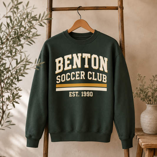 Benton Soccer Heritage Crewneck