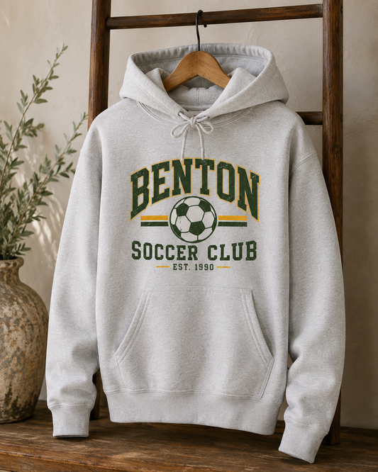 Benton Soccer Vintage Hoodie