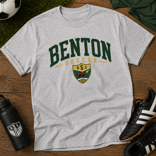 Benton Soccer Crest Tee