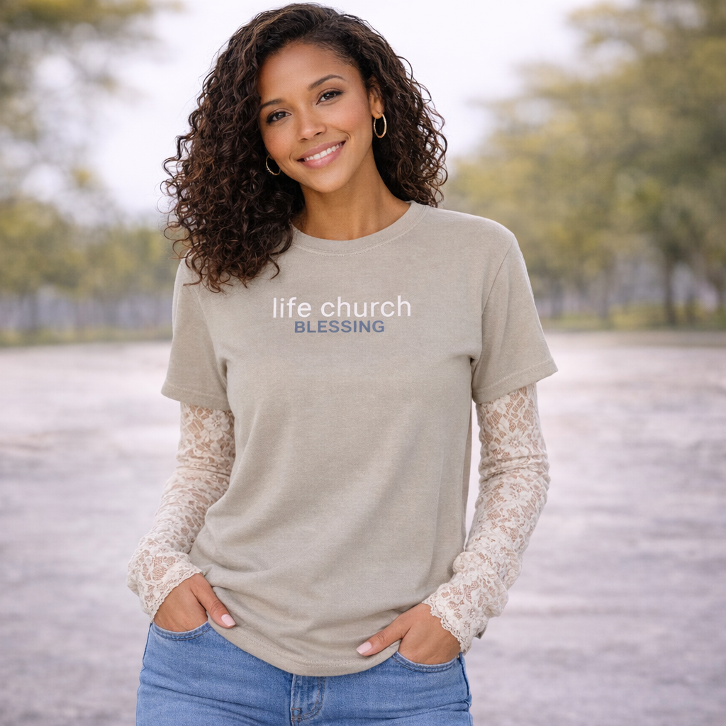 Life Church Blessing Comfort Colors Tee