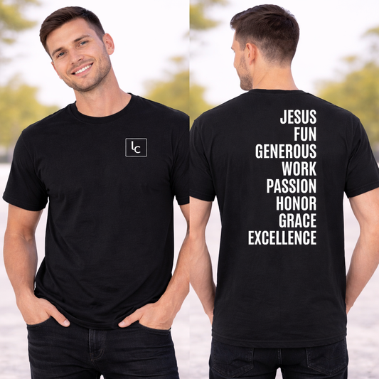 LC VIBE SUMMER TEE (Black)
