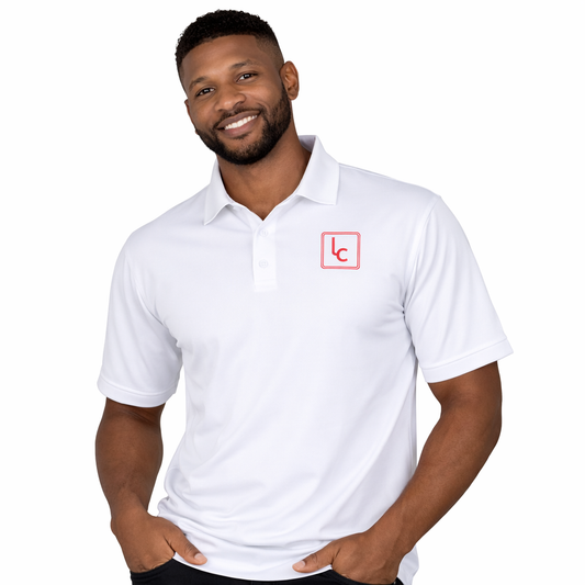 LC GOLF PERFORMANCE POLO(WHITE)
