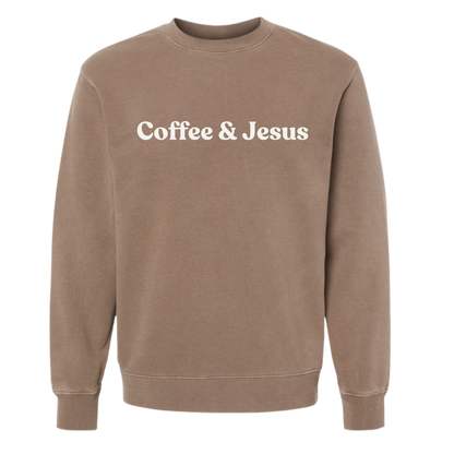 Coffee and Jesus Ultimate Soft Crewneck