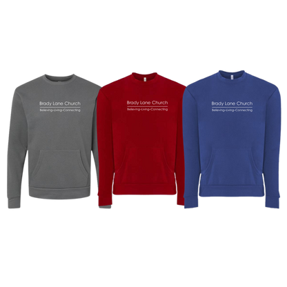 Signature Brady Lane Church Pocket Crewneck