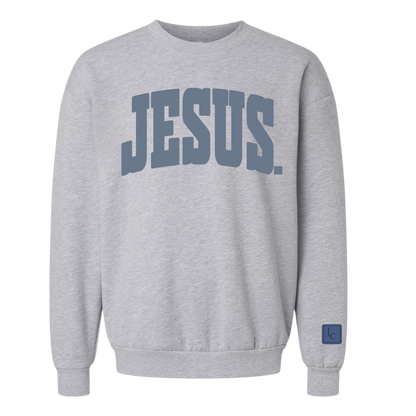 Life Church “JESUS.” Fleece Crewneck
